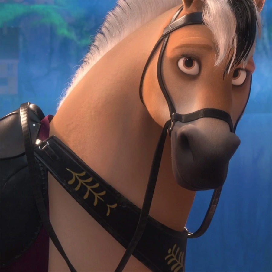 Sitron the horse in Frozen